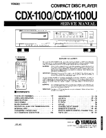 Yamaha cdx-1100-1100U - Service Manual 